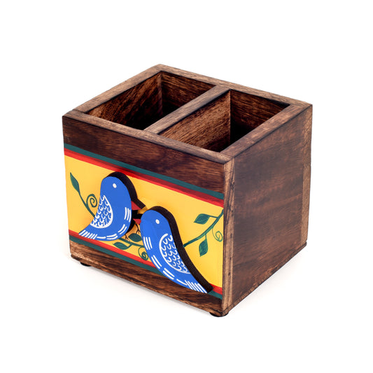 Two Tweet Cutlery Holder