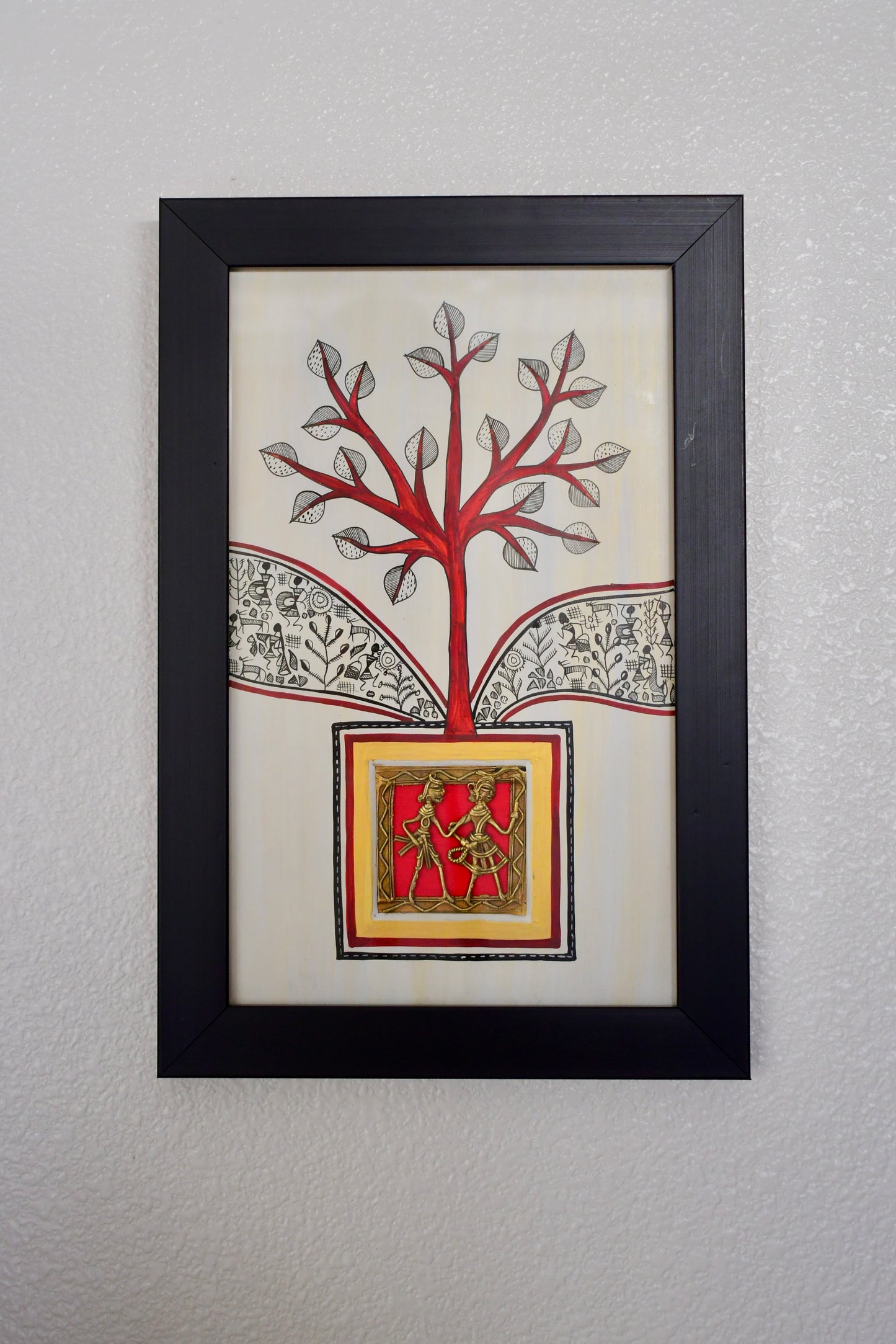 Warli Tree of Life Painting