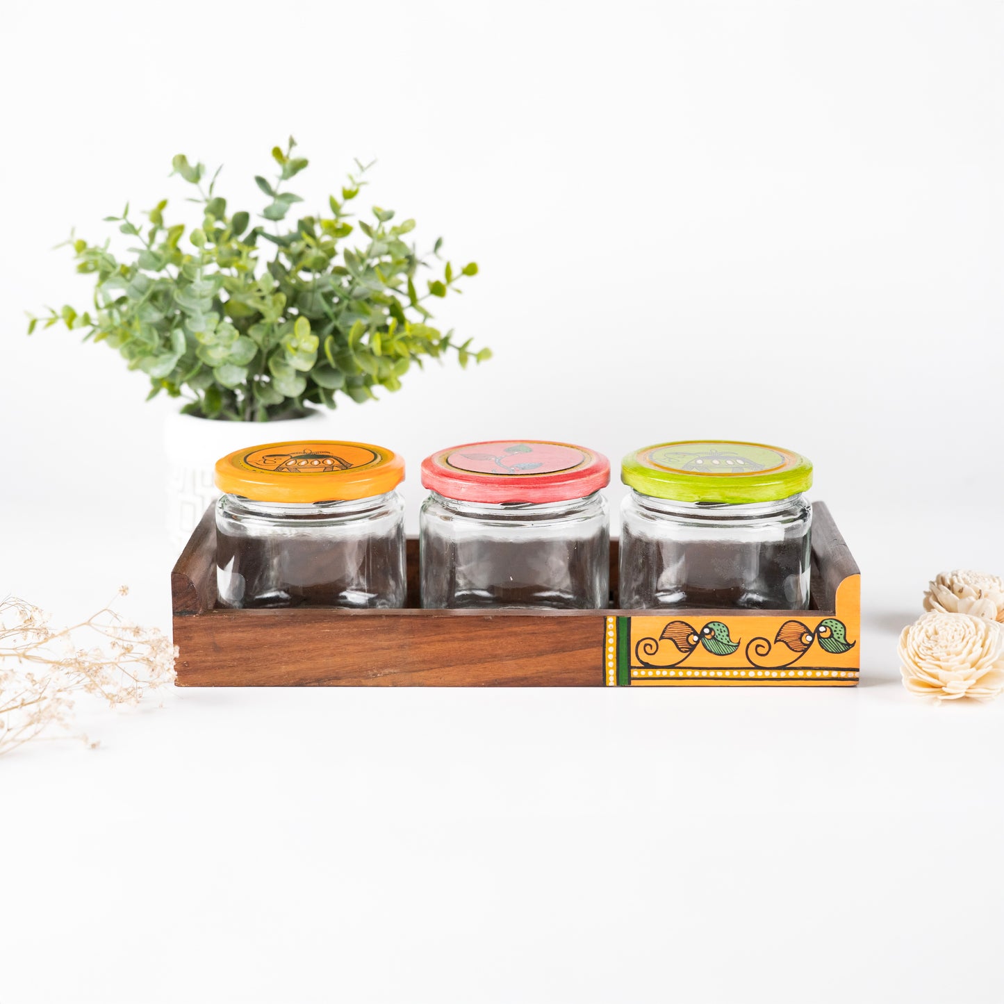 Madhubani Snack Trio
