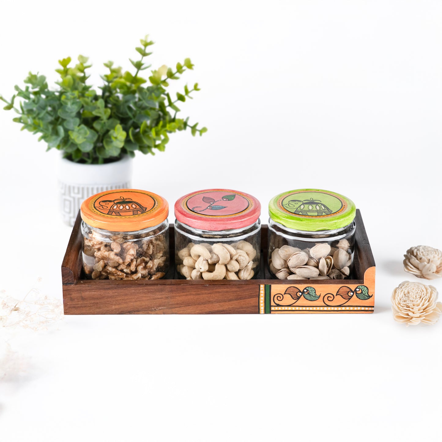 Madhubani Snack Trio