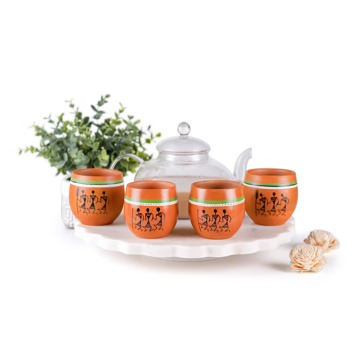Earthen Elegance Kulhad Cups (Set of 4)