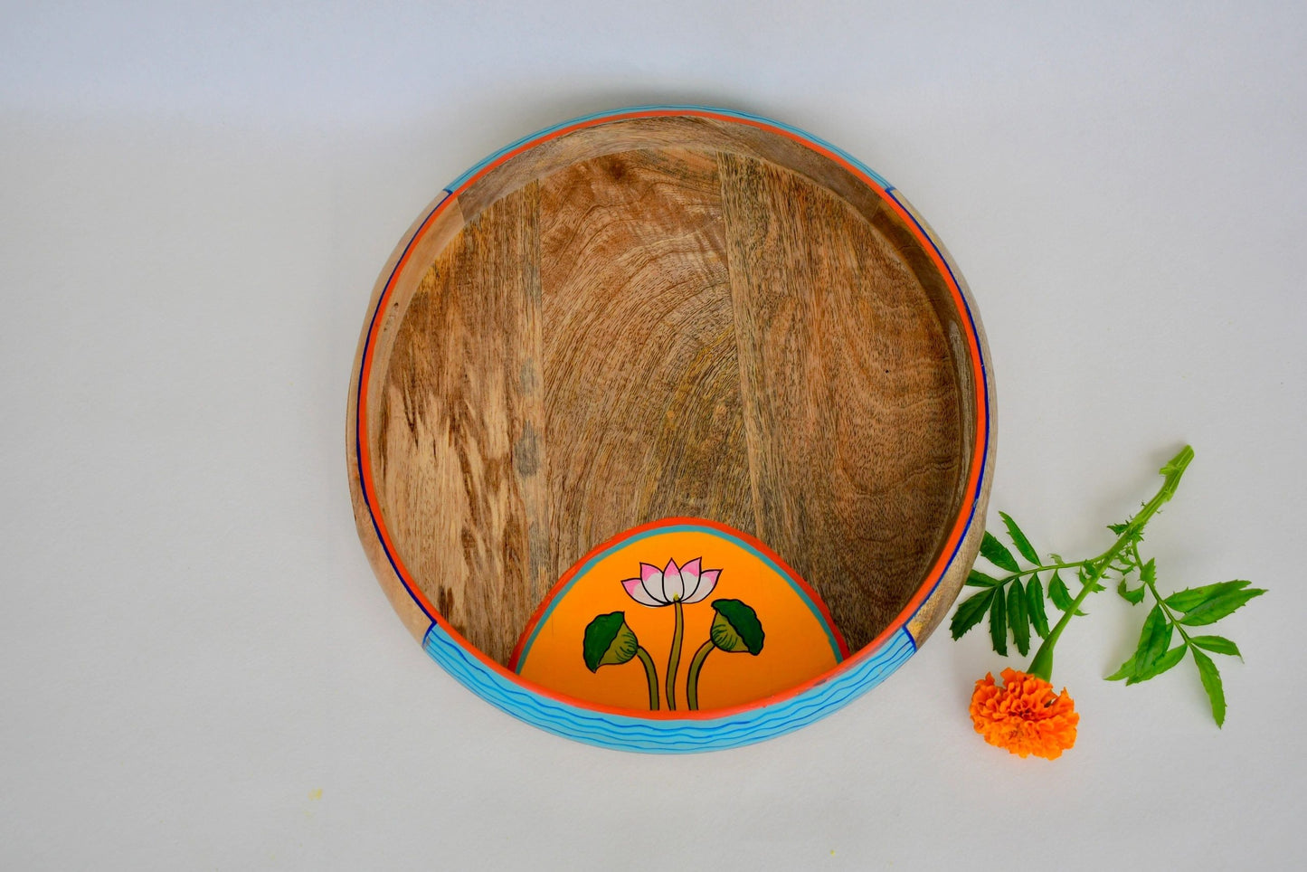 Pichhwai Round Tray