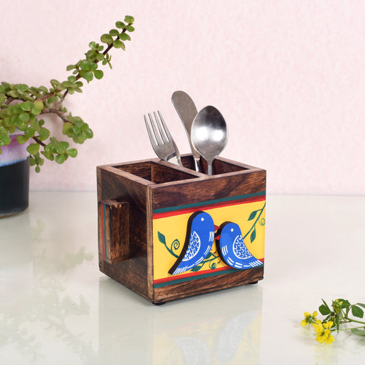 Two Tweet Cutlery Holder