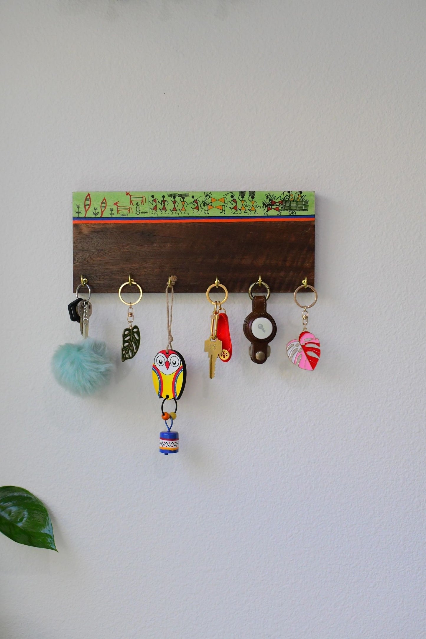 Warli Wonder Key Holder