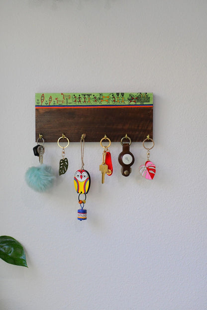 Warli Wonder Key Holder