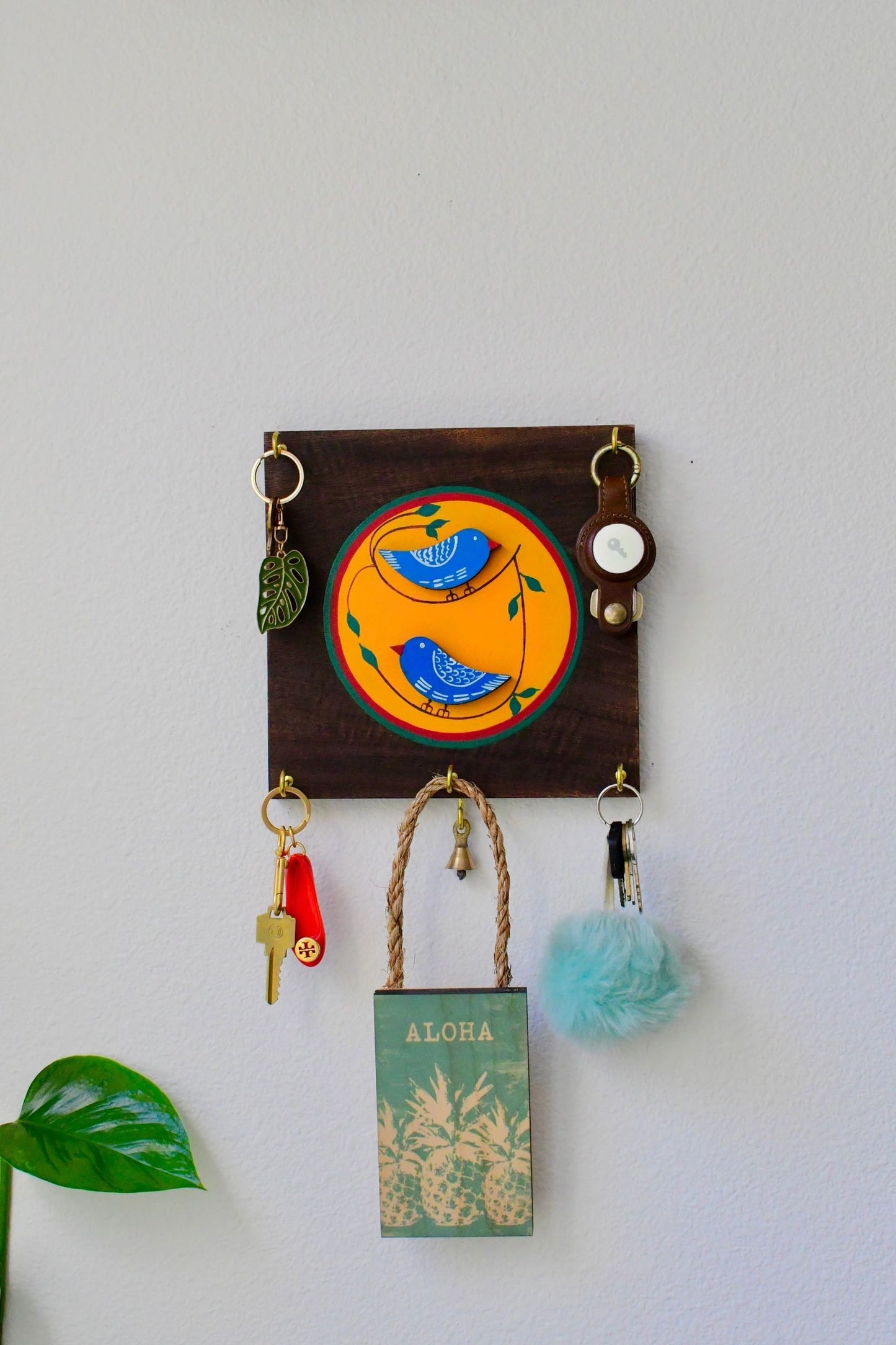 Two Tweet Key Holder