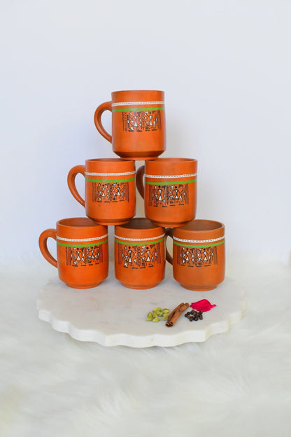 Earthen Elegance Kulhad Cups (Set of 4)