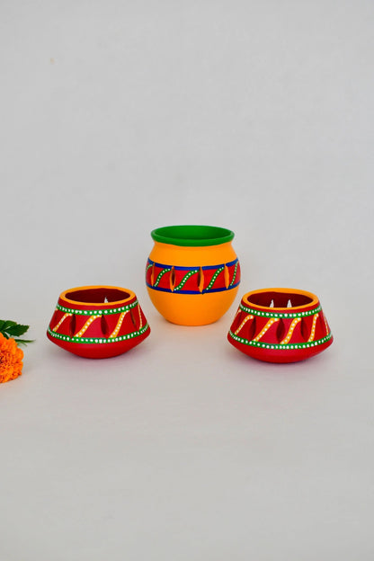 Diya Jale (Set of 3)